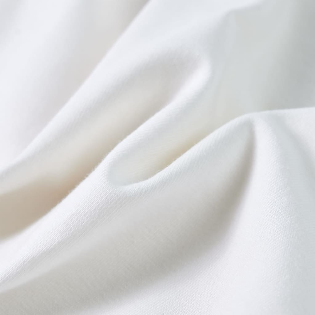 T-shirt para criança manga com folhos azul-claro 140