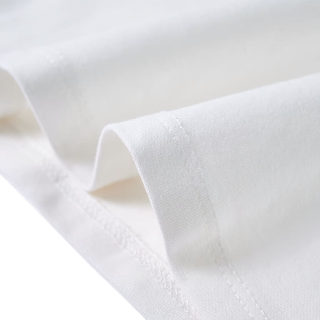 T-shirt para criança manga com folhos azul-claro 140