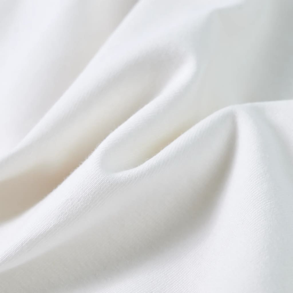 T-shirt para criança manga com folhos azul-claro 140