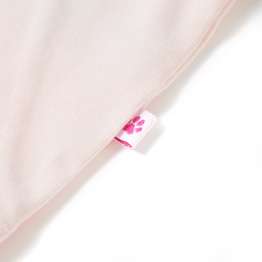 T-shirt de criança ciano-claro 128