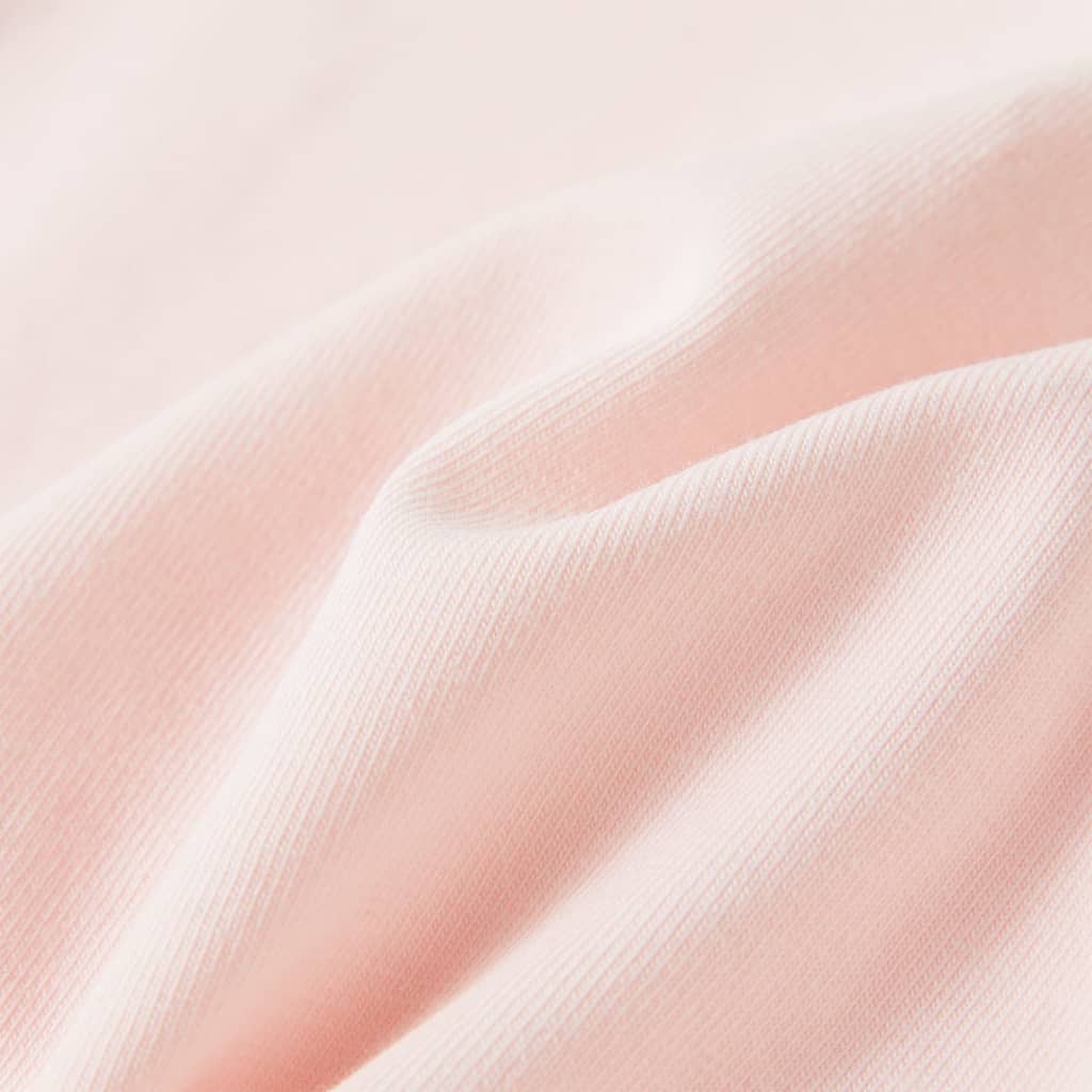 T-shirt de criança ciano-claro 128