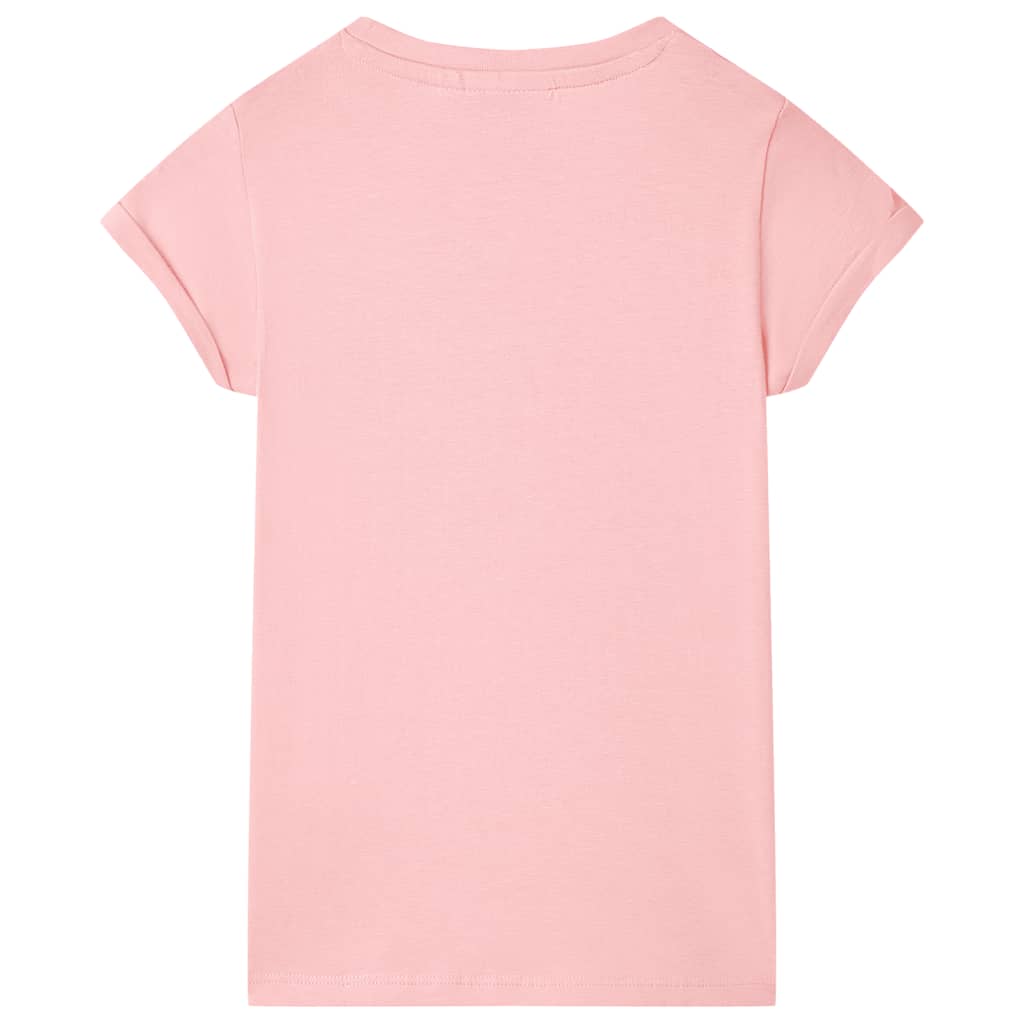 T-shirt de criança rosa 140