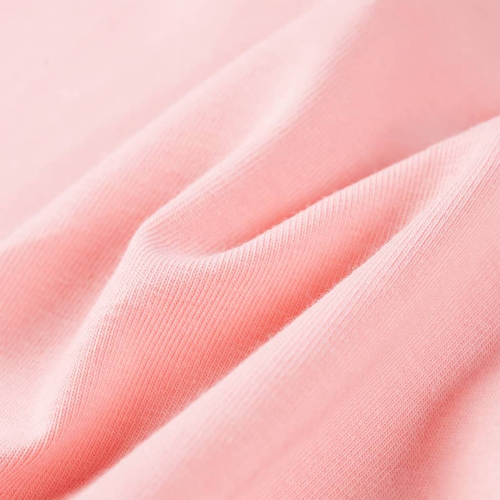 T-shirt de criança rosa 140