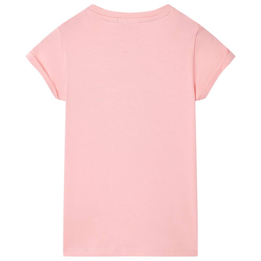 T-shirt de criança rosa 140