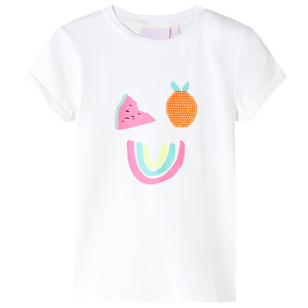 T-shirt infantil cor cru 140
