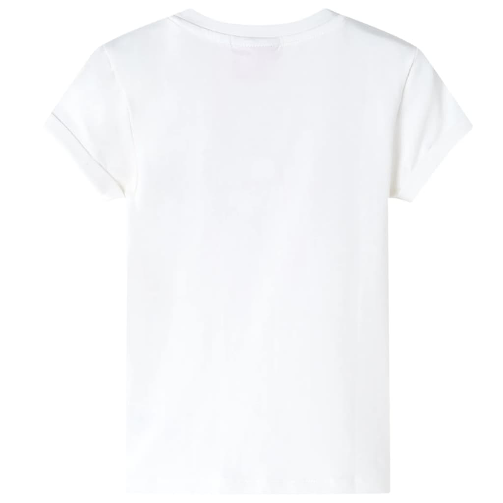 T-shirt infantil cor cru 140