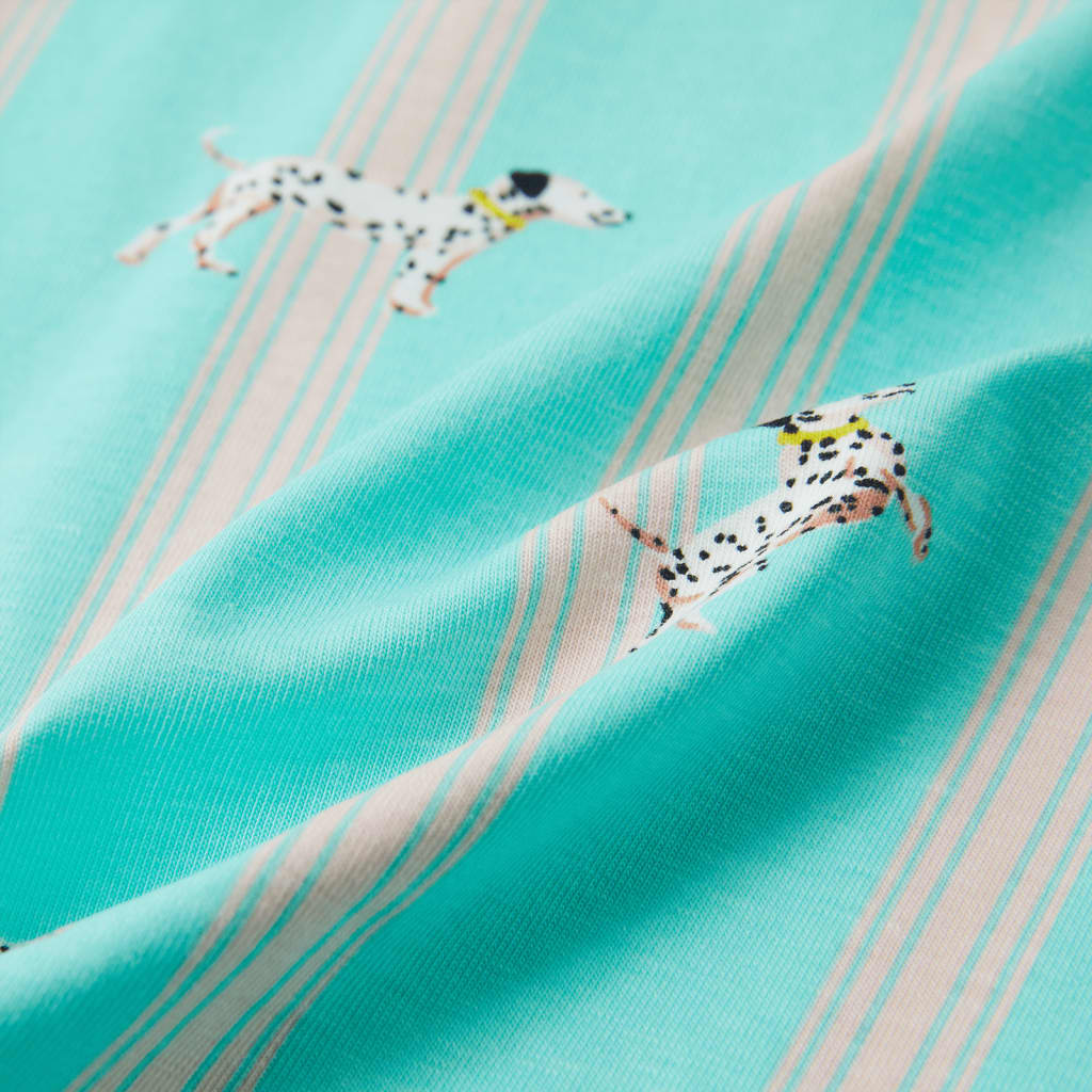 Vestido de manga curta para criança cor cru 140