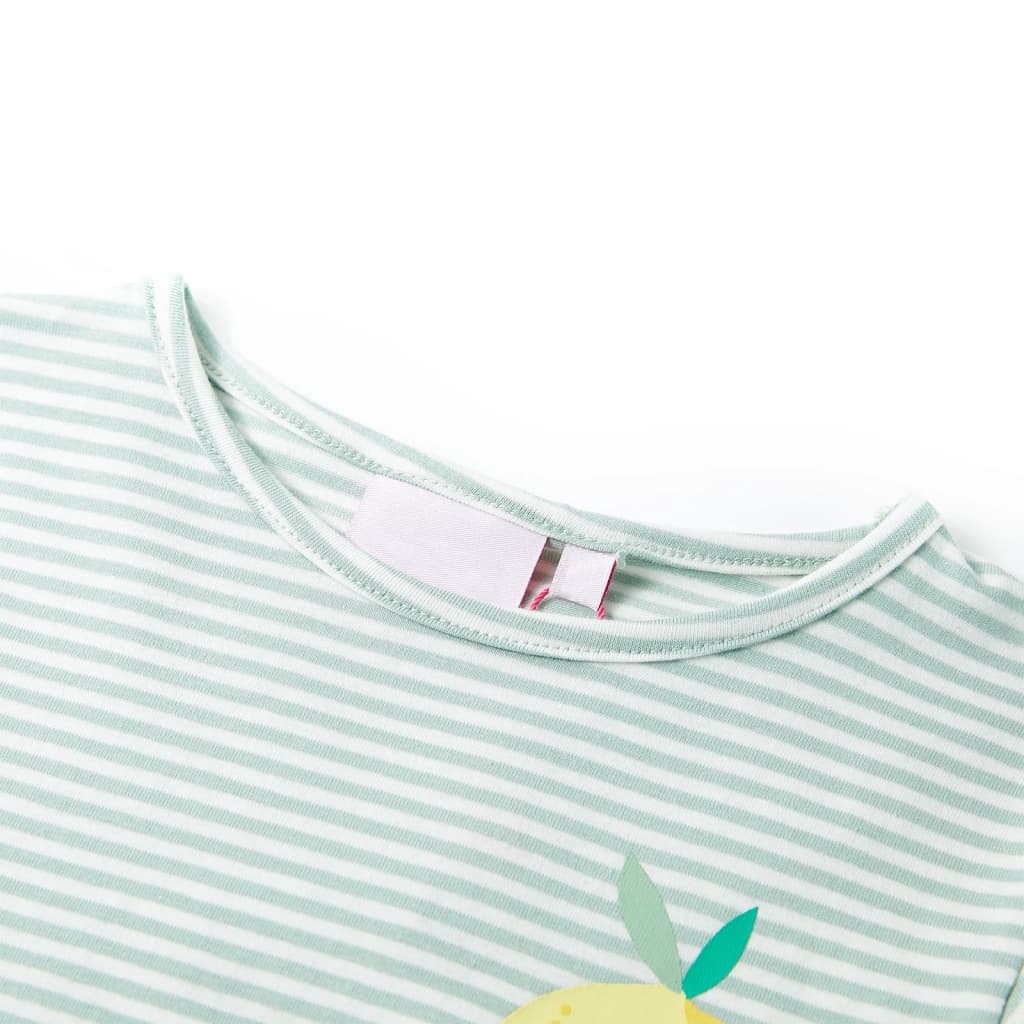 T-shirt infantil menta 140