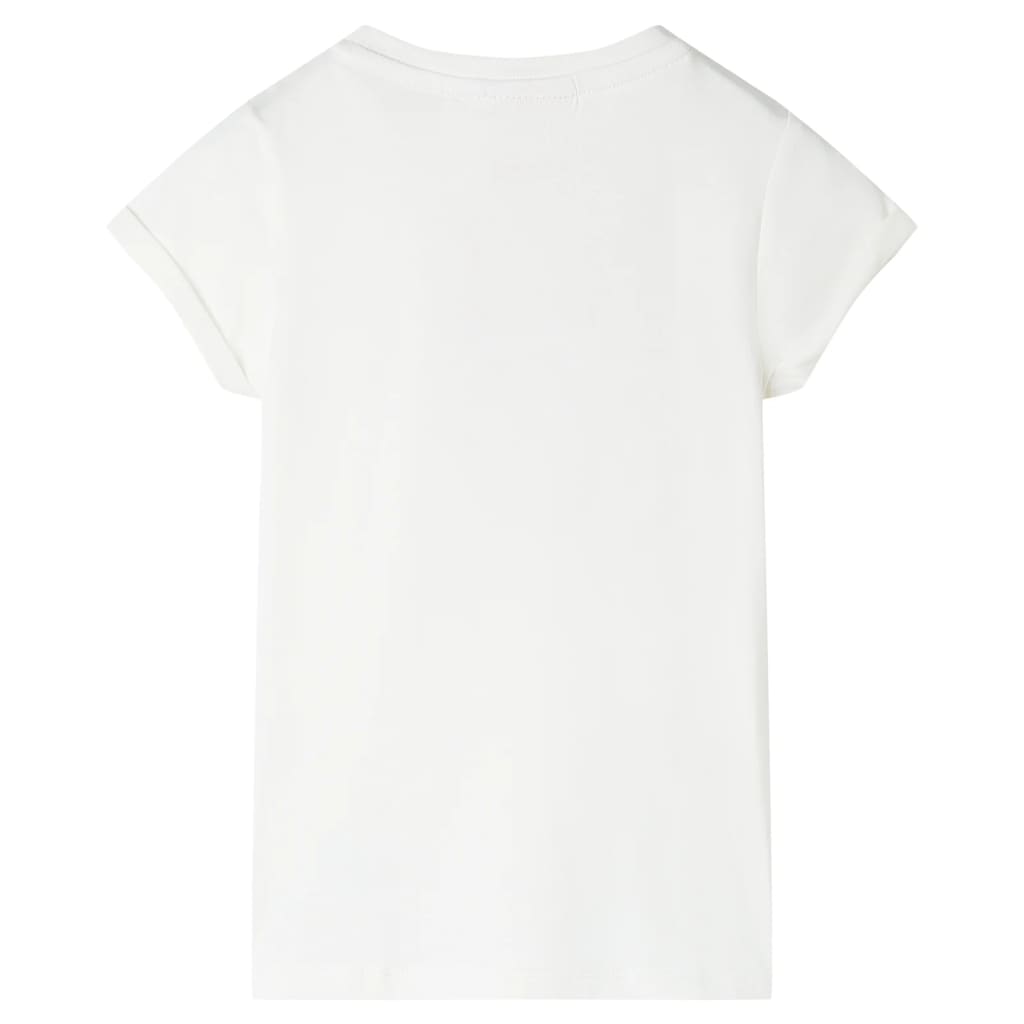 T-shirt infantil cor cru 140
