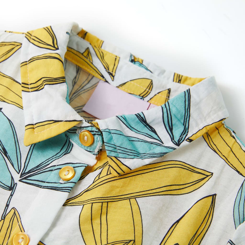 Vestido para criança cor cru 140