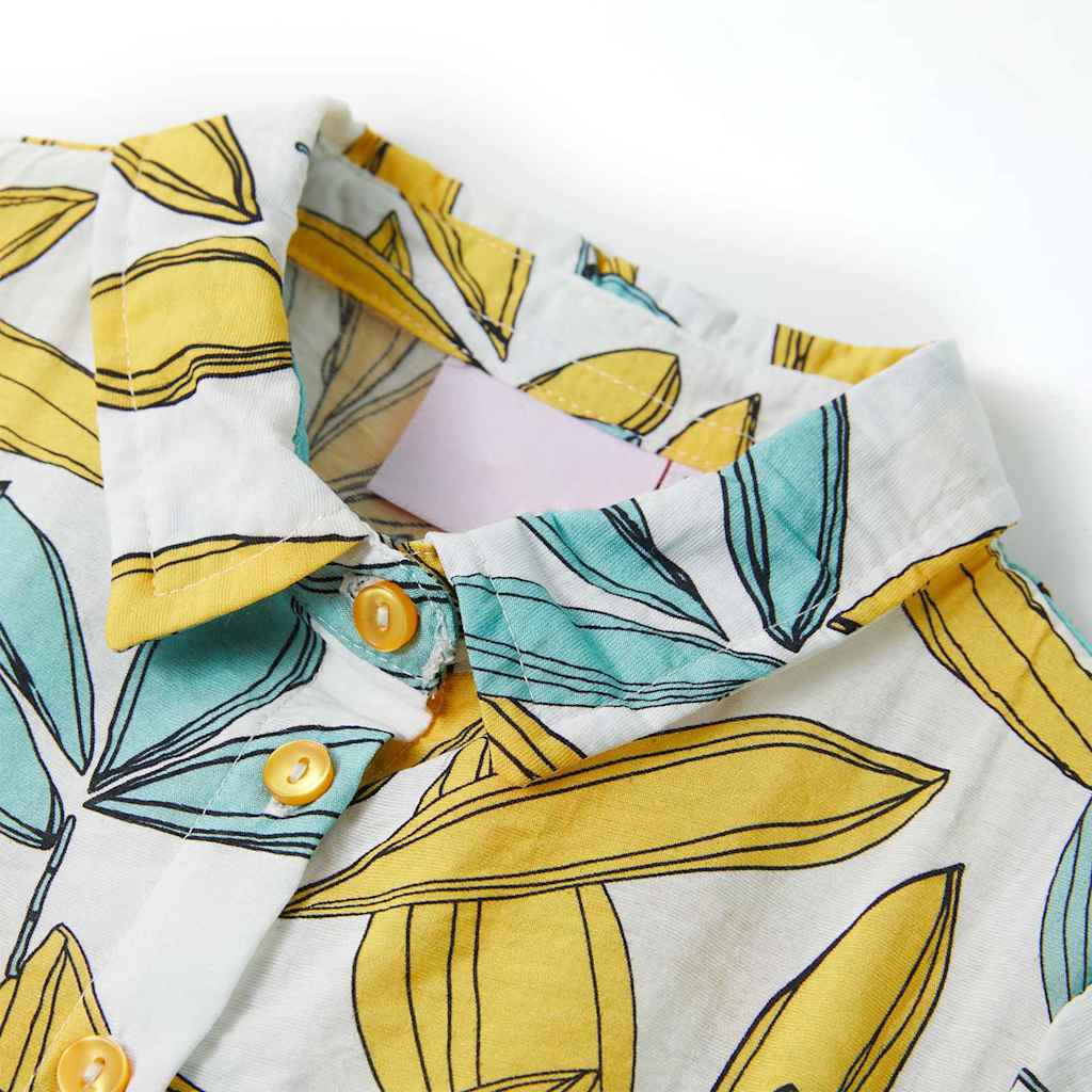 Vestido para criança cor cru 140