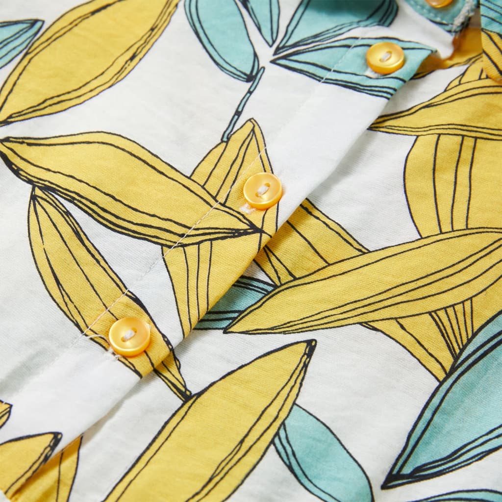 Vestido para criança cor cru 140