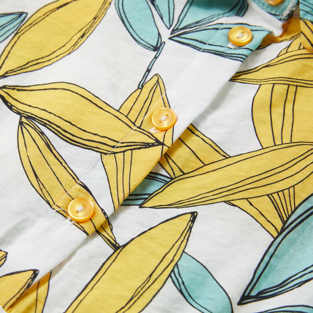 Vestido para criança cor cru 140