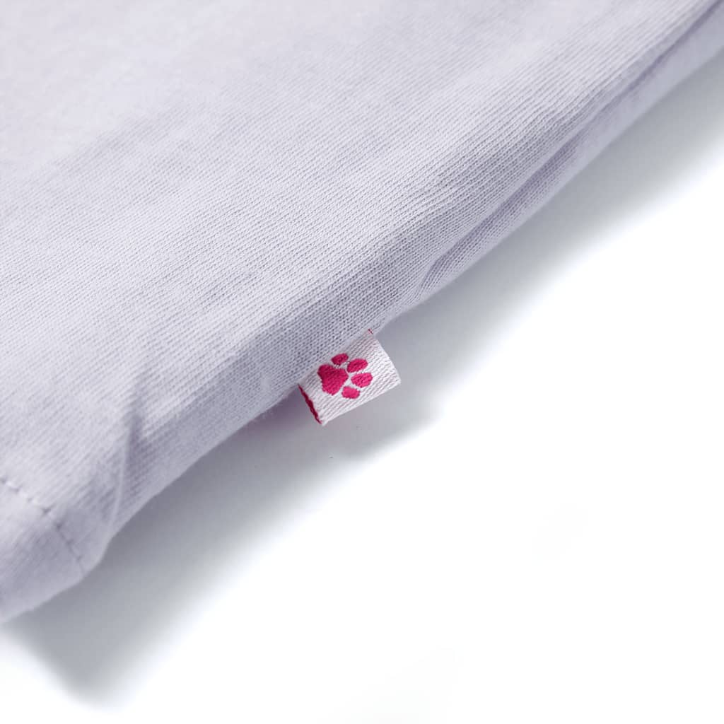 T-shirt de criança rosa médio 140