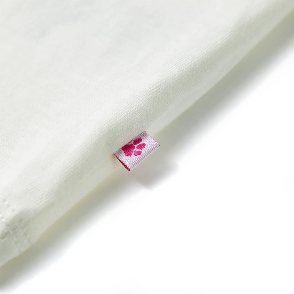 T-shirt infantil cor cru 116