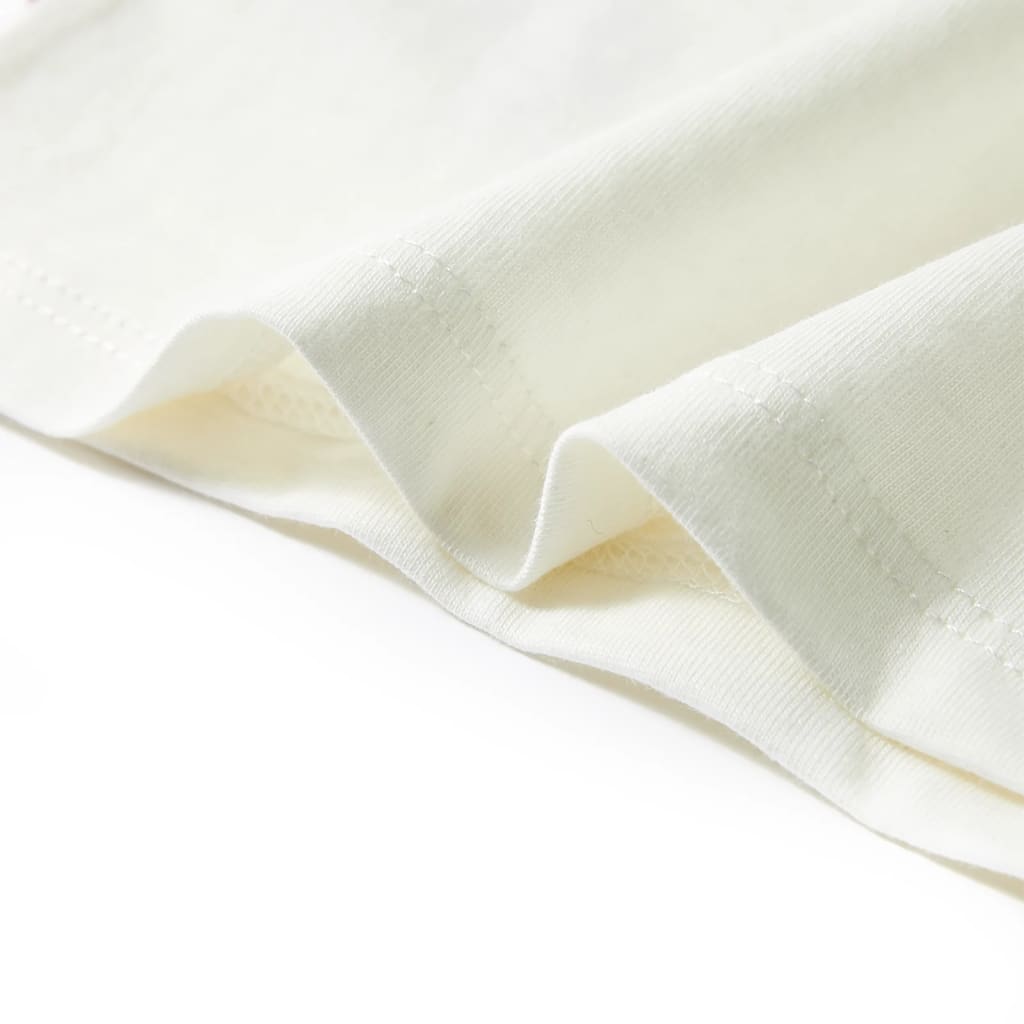 T-shirt infantil cor cru 116