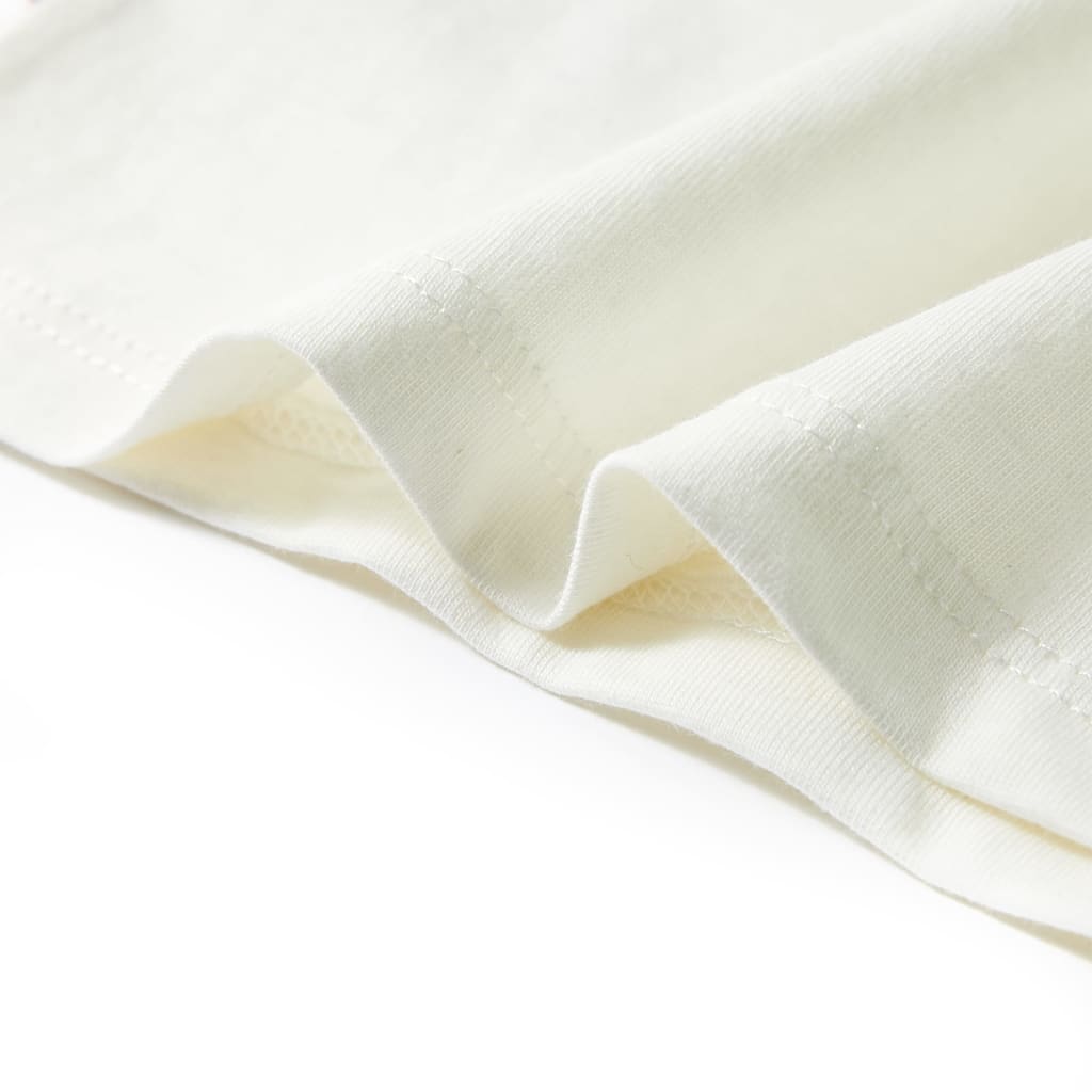 T-shirt infantil cor cru 116