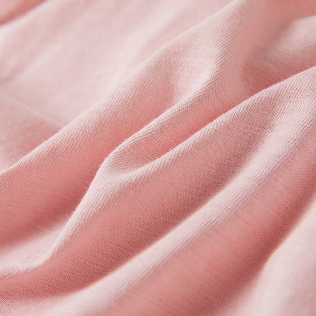 T-shirt de criança rosa-claro 128