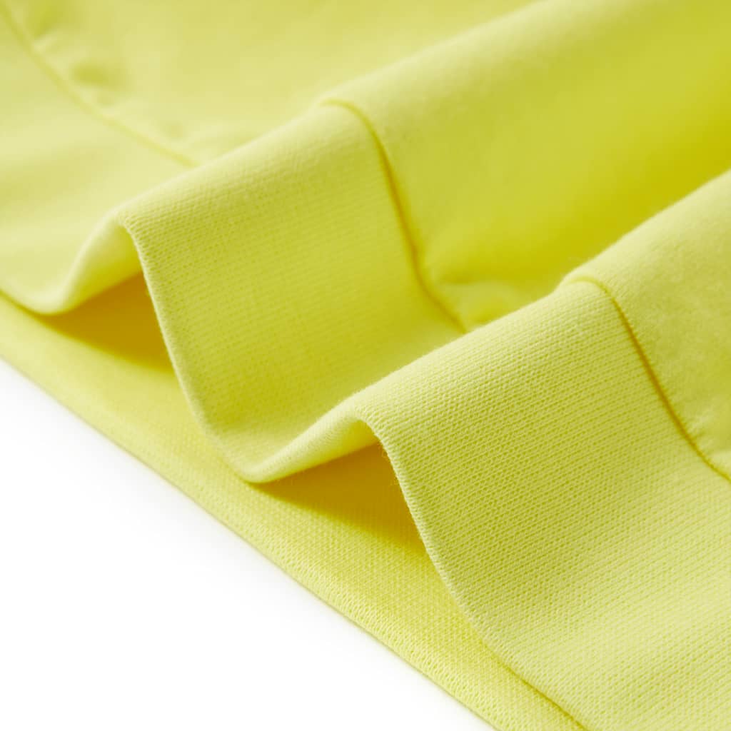 Sweatshirt para criança amarelo 140
