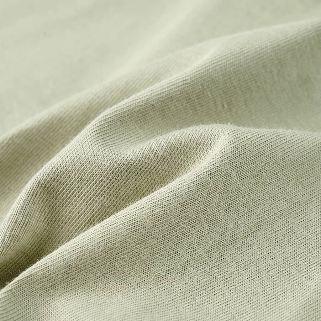 T-shirt infantil com mangas curtas amarelo 140