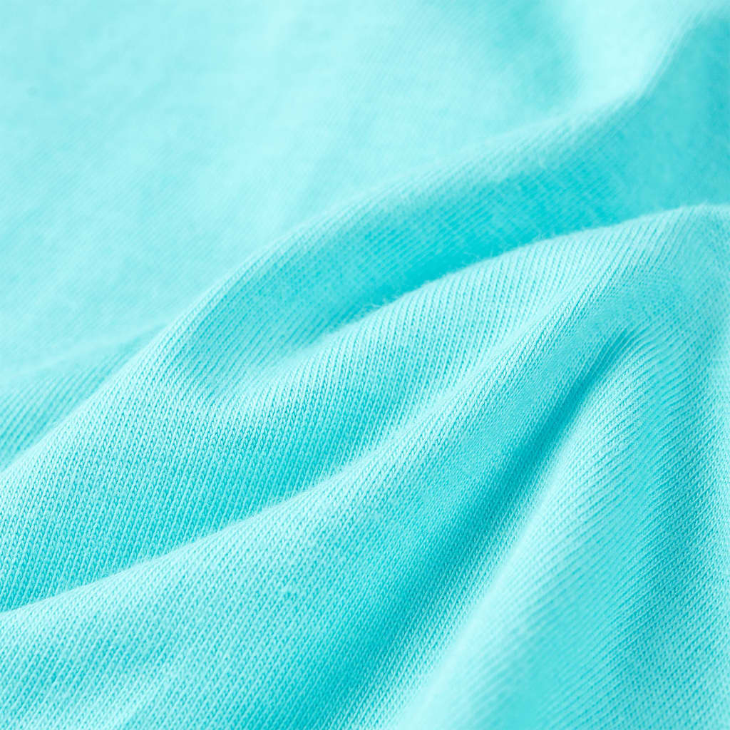 T-shirt infantil com mangas curtas amarelo 140