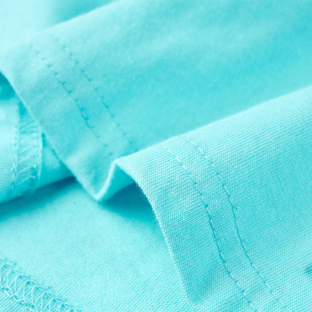 T-shirt infantil com mangas curtas amarelo 140