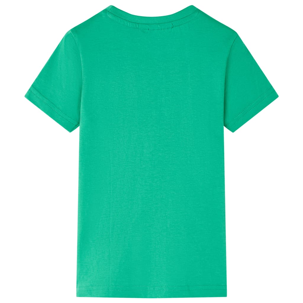 T-shirt de criança verde 140