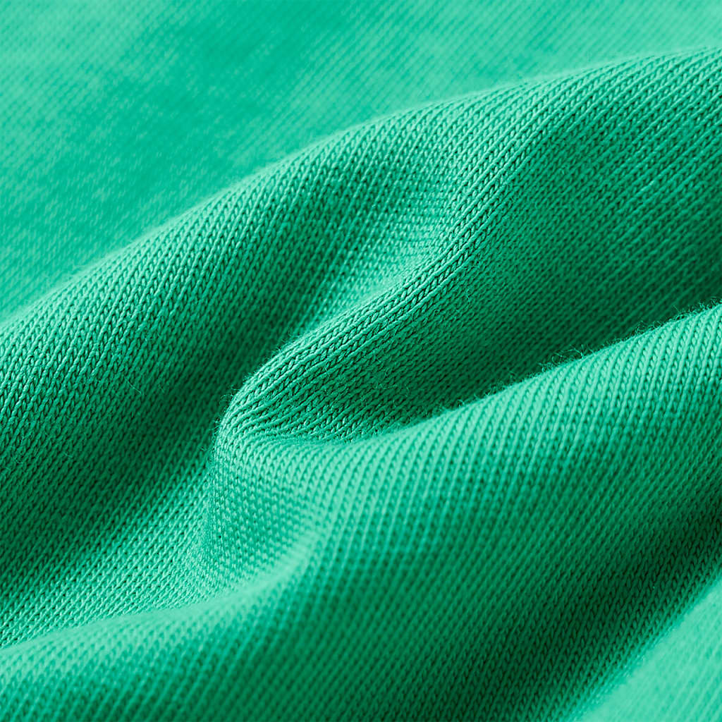 T-shirt de criança verde 140