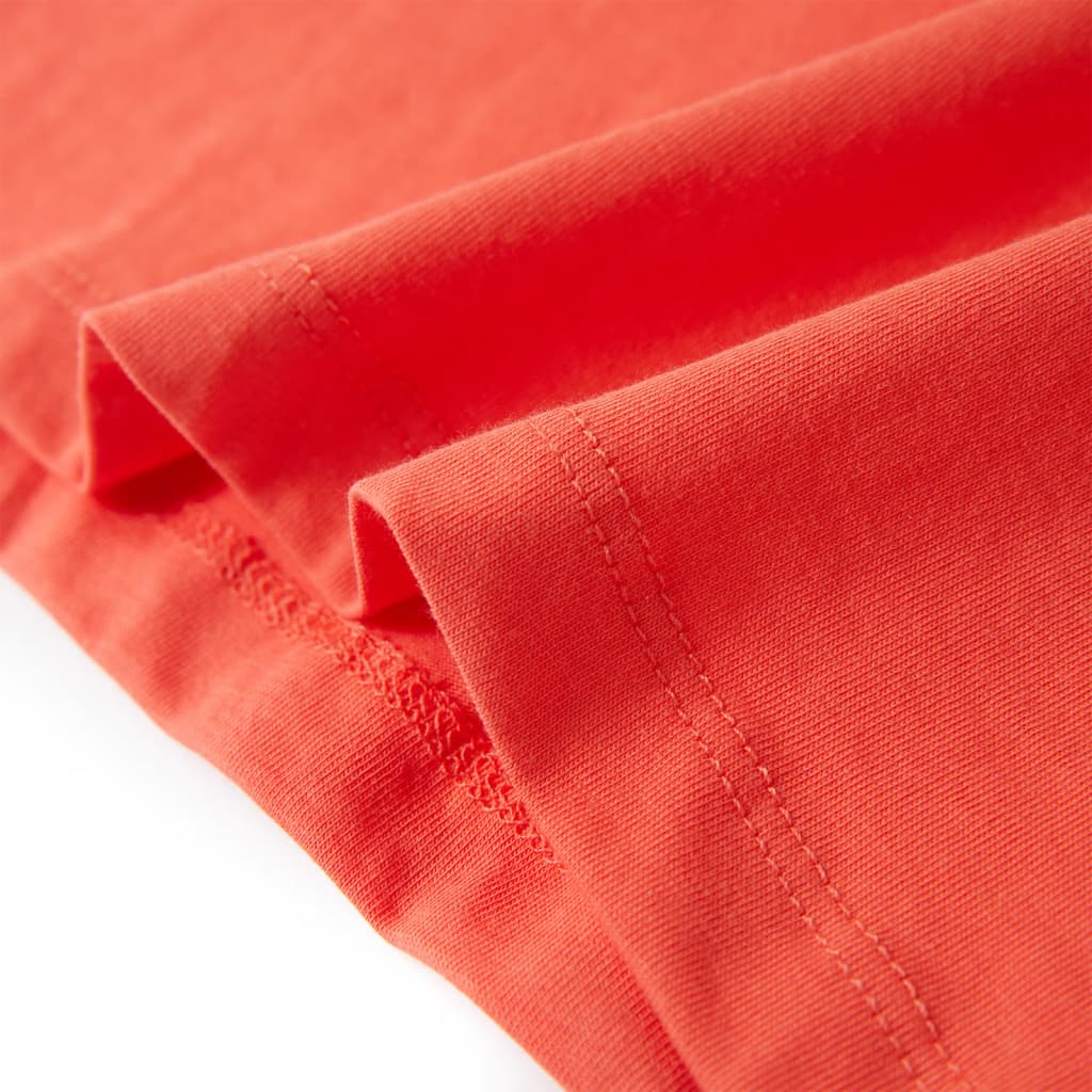 T-shirt para criança vermelho-claro 116