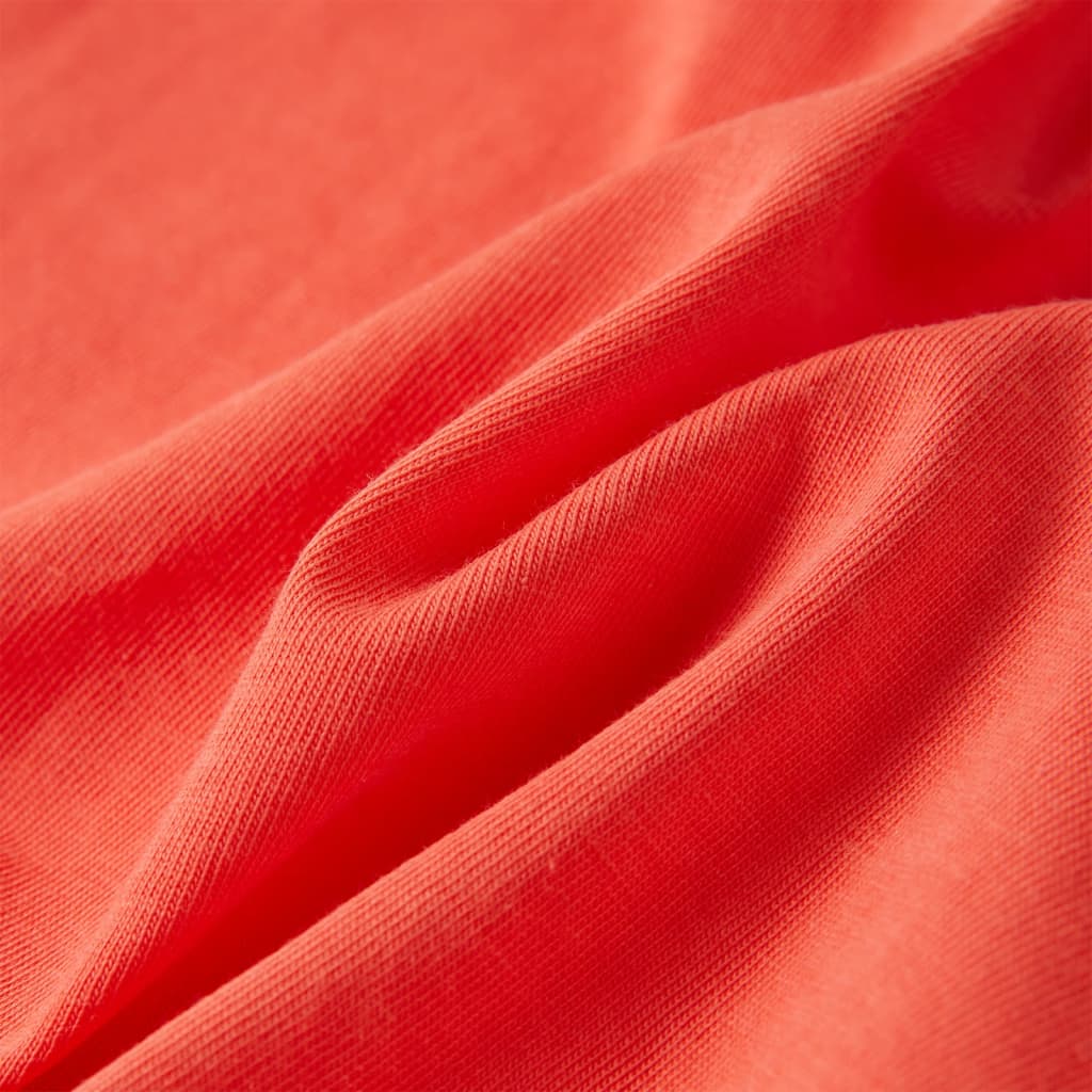 T-shirt para criança vermelho-claro 116