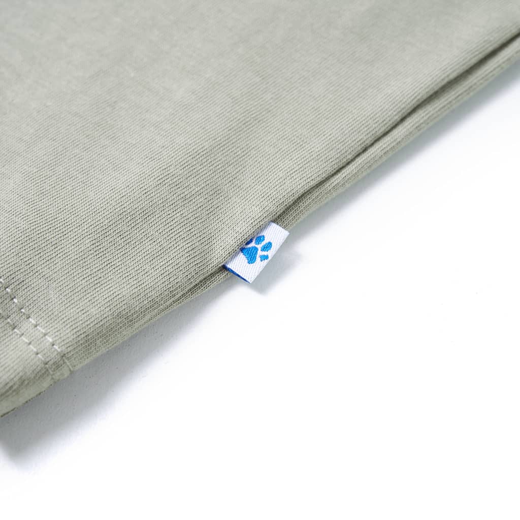 T-shirt infantil ocre-claro 128