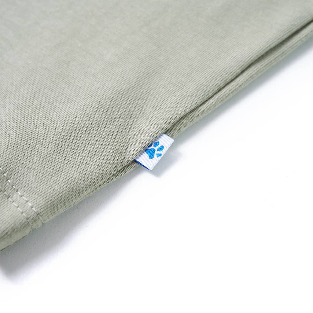 T-shirt infantil ocre-claro 128