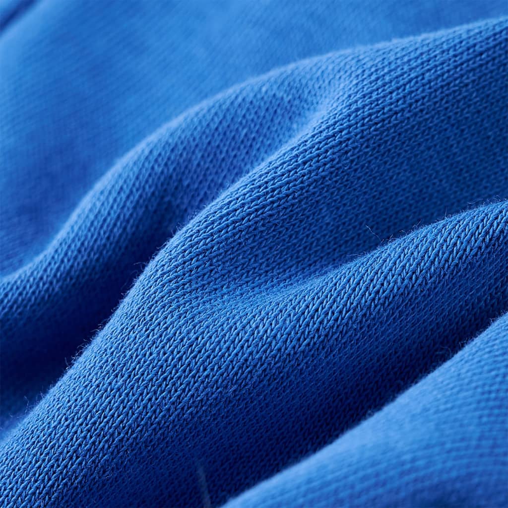 Calças de fato de treino para criança azul-escuro 128