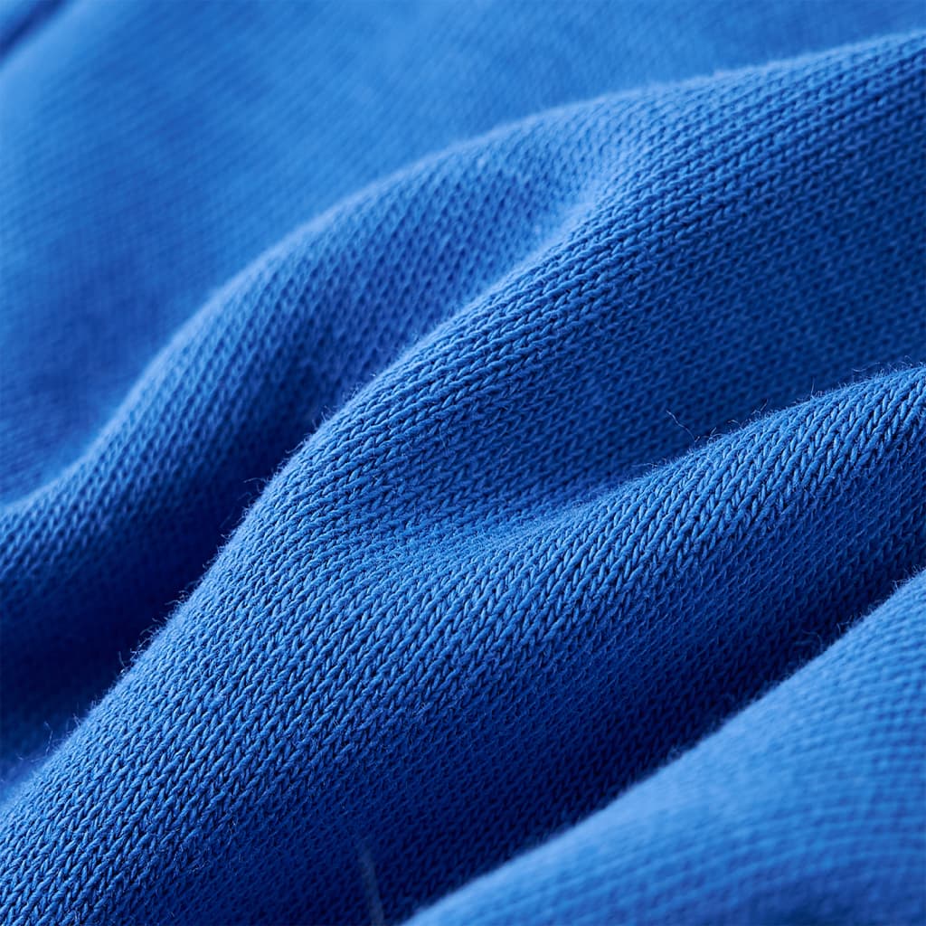 Calças de fato de treino para criança azul-escuro 128