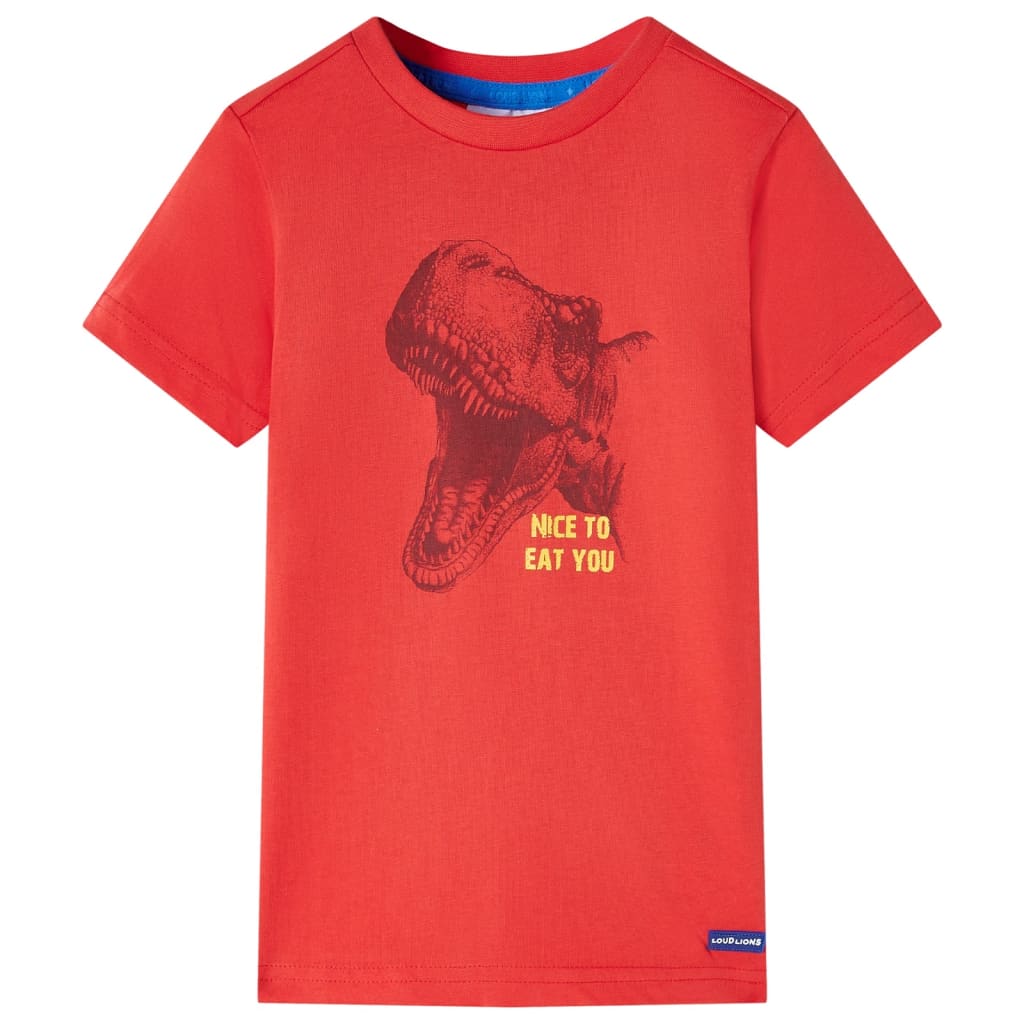 T-shirt infantil cor cru 128