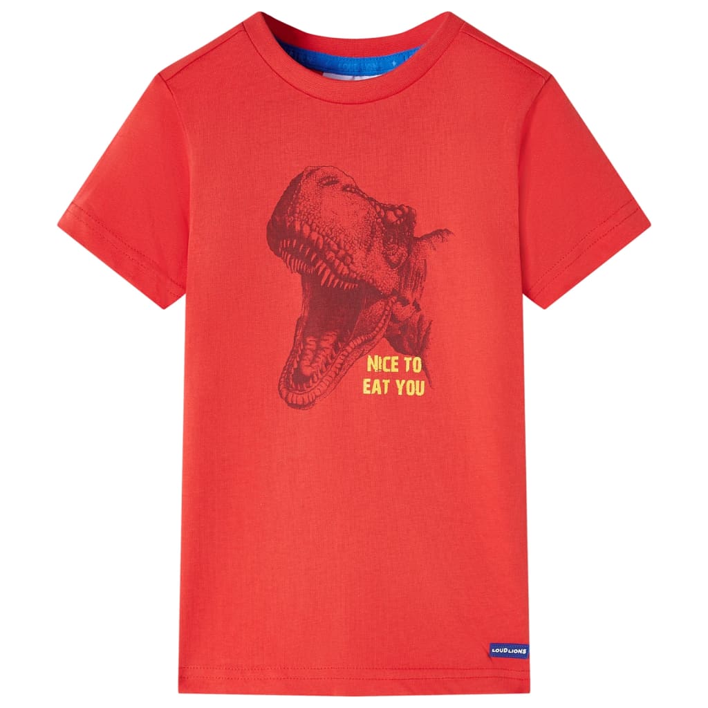 T-shirt infantil cor cru 128