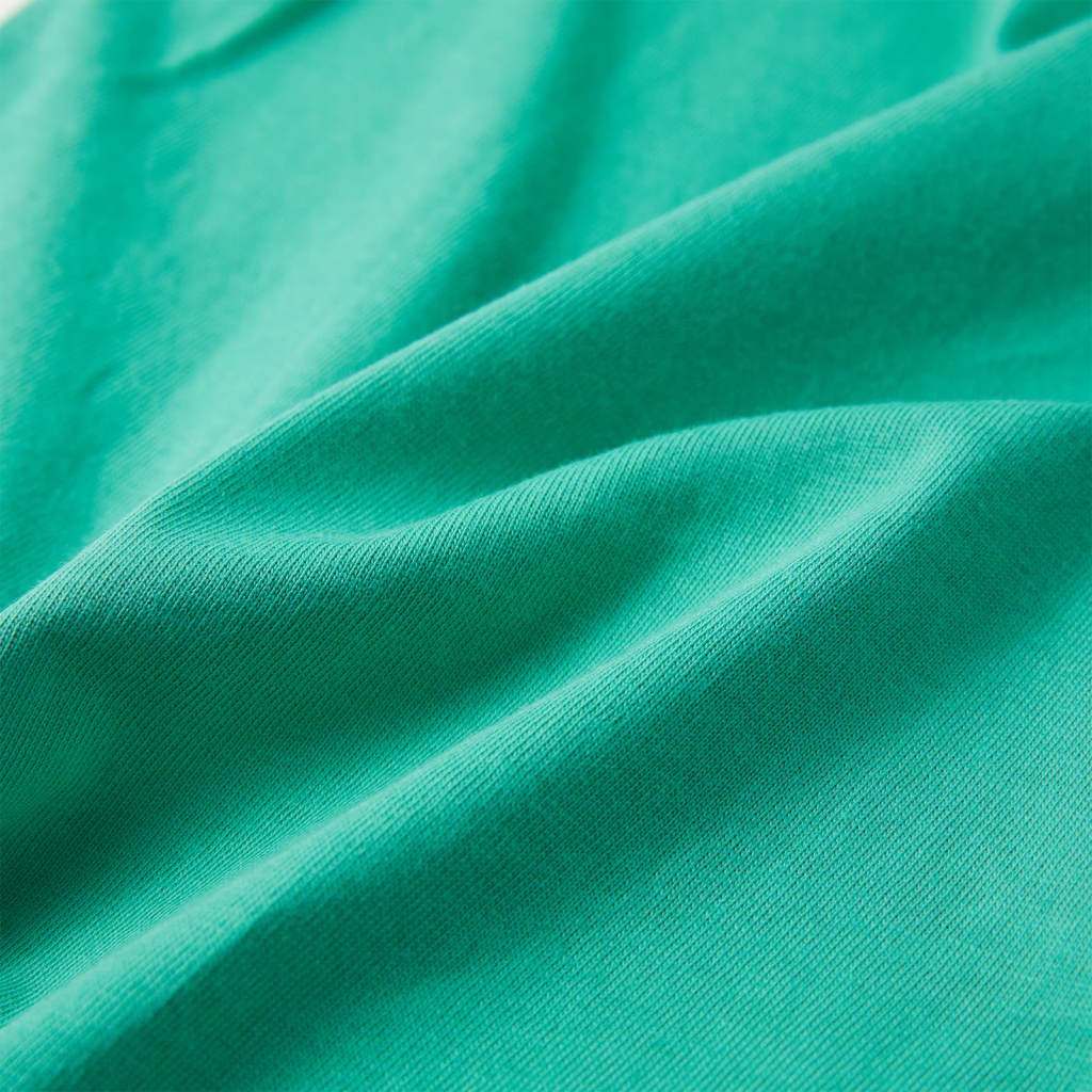 T-shirt infantil azul brilhante 128