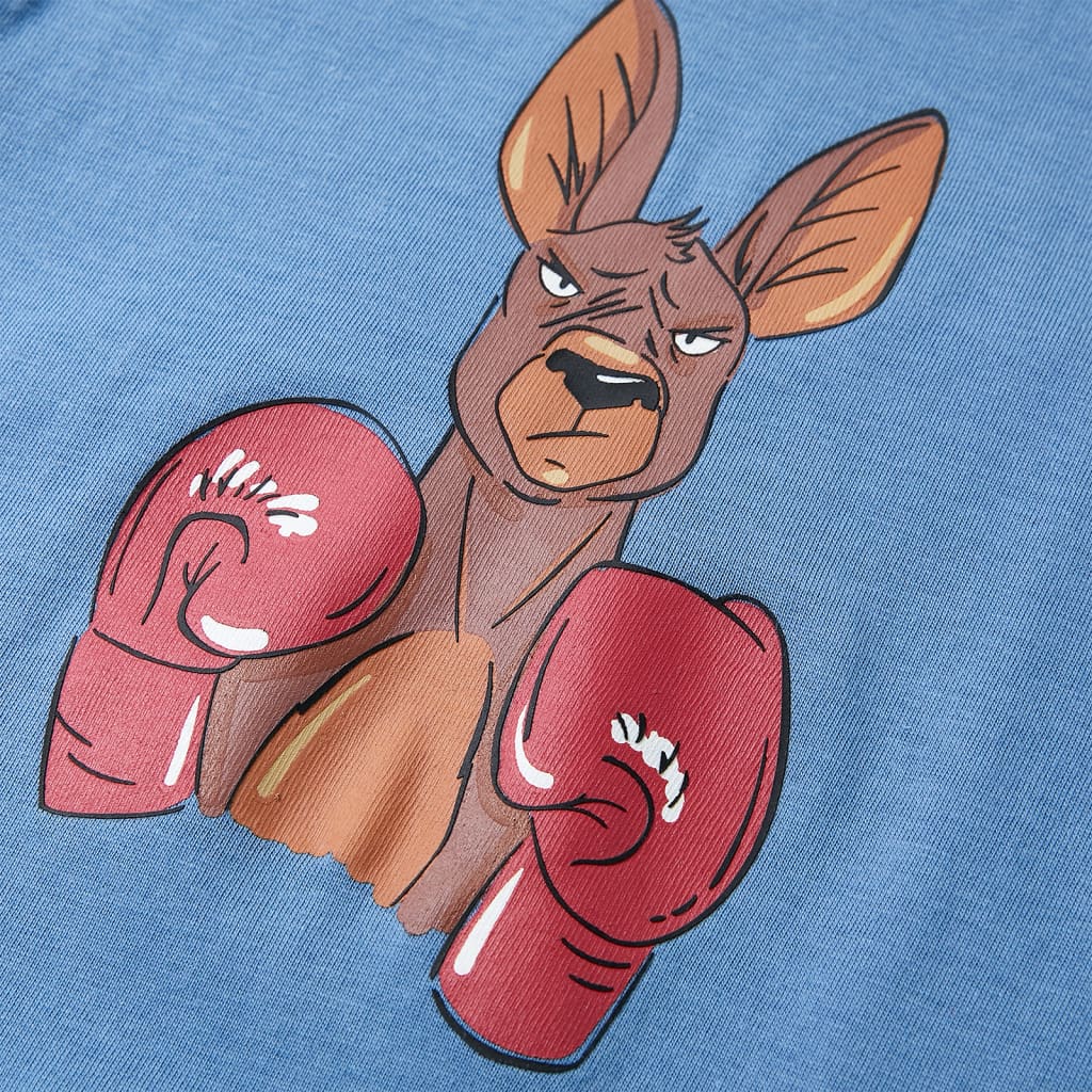 T-shirt infantil com mangas curtas amarelo 128