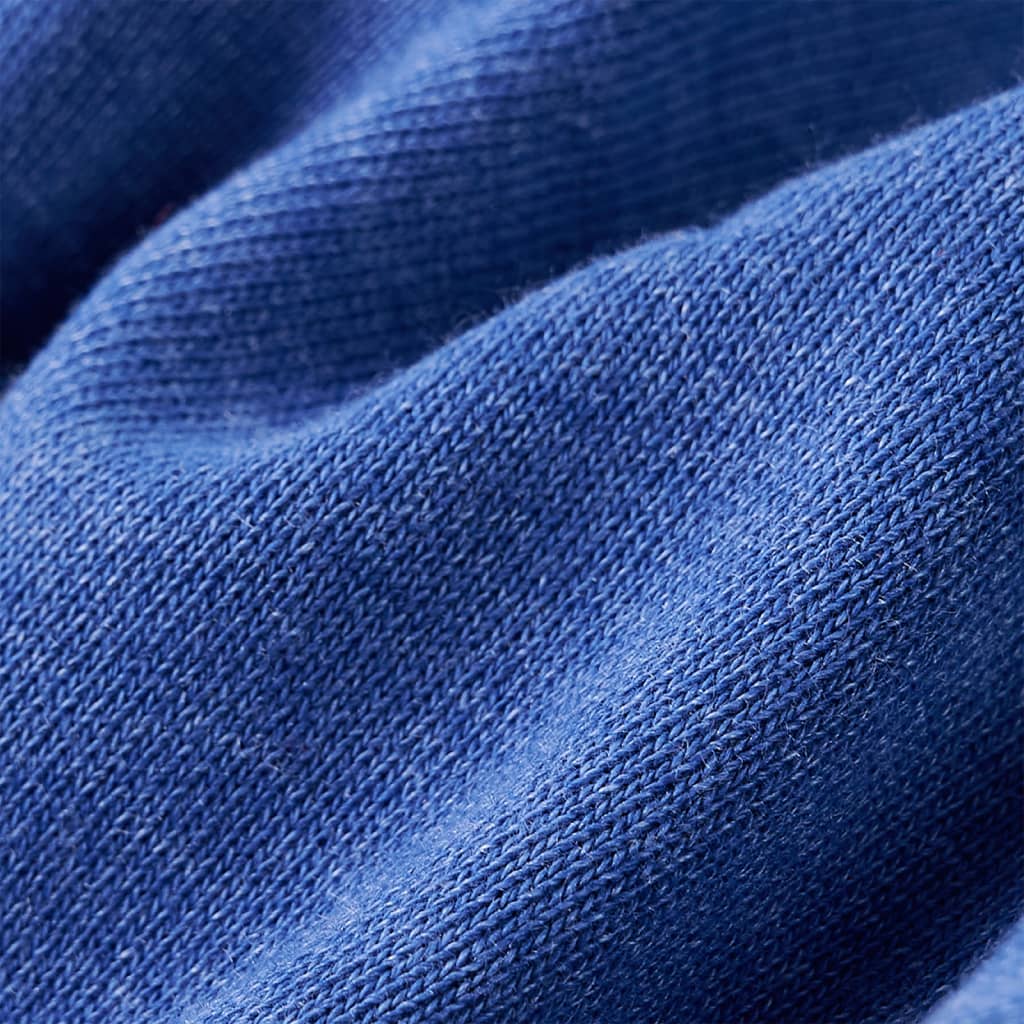 Calças de fato de treino para criança azul mesclado 140