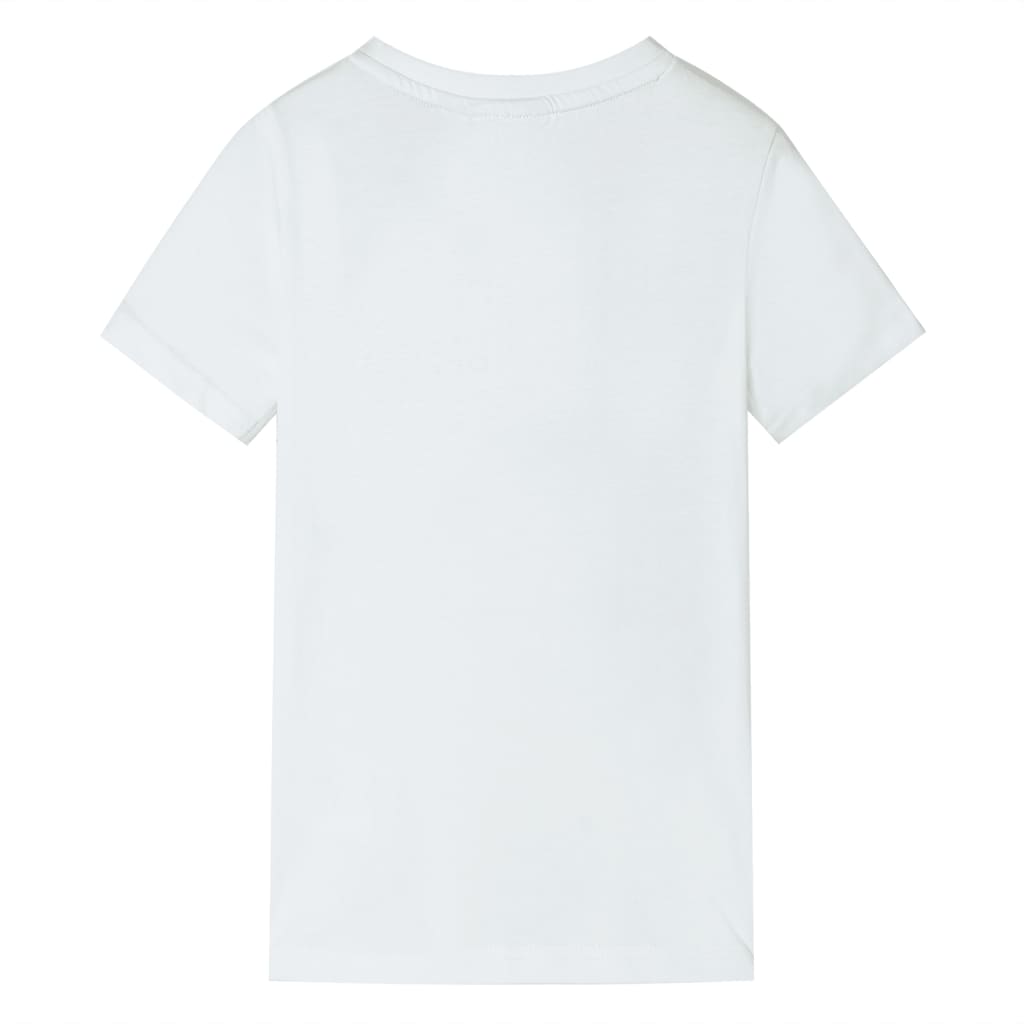 T-shirt infantil cor cru 128