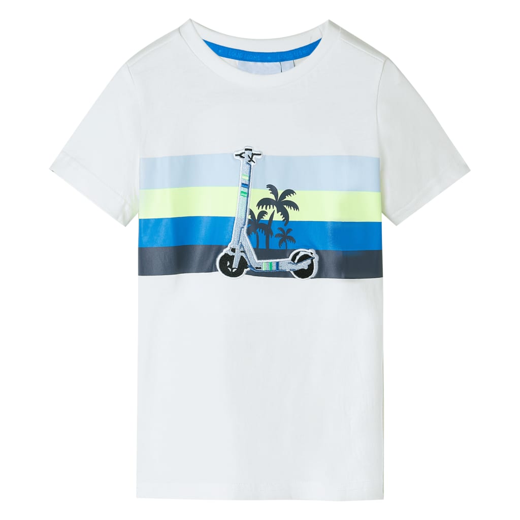 T-shirt infantil cor cru 128