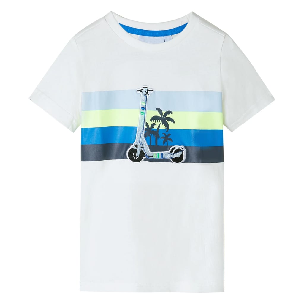 T-shirt infantil cor cru 128