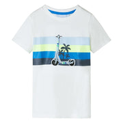 T-shirt infantil cor cru 128