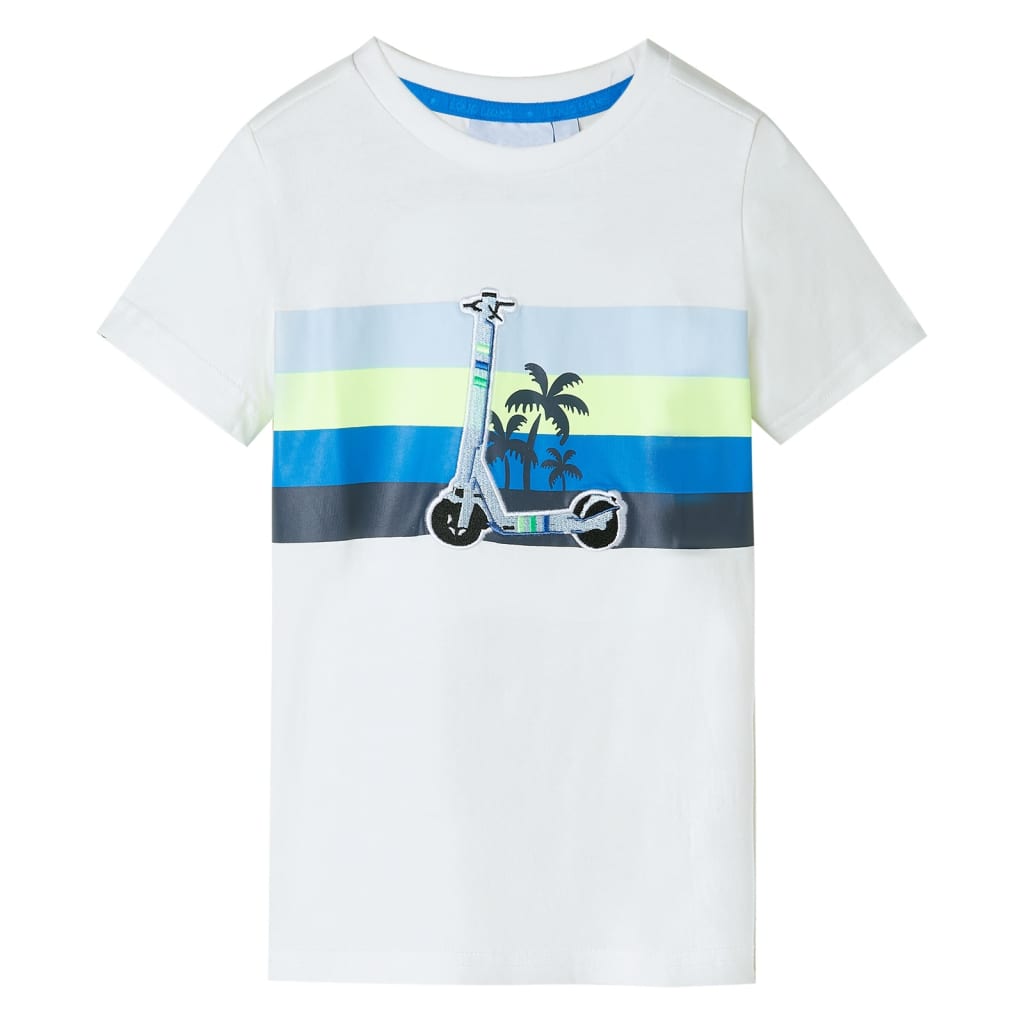 T-shirt infantil cor cru 128