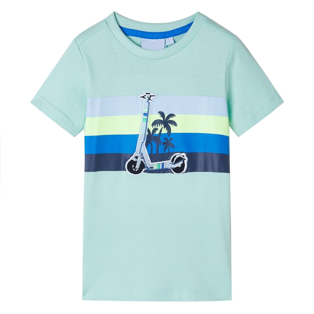 T-shirt infantil cor cru 128