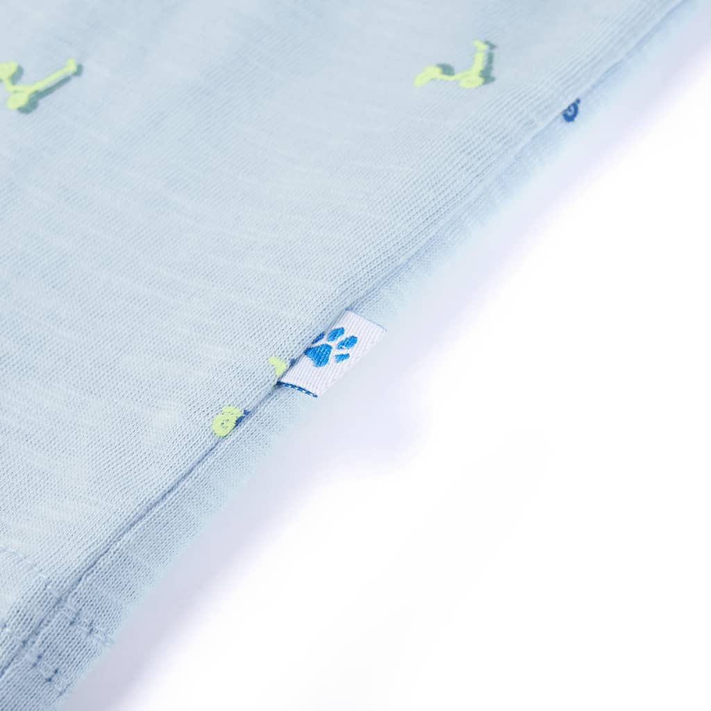 T-shirt para criança azul-escuro 140