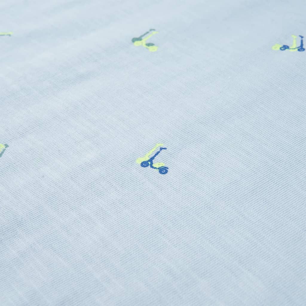 T-shirt para criança azul-escuro 140