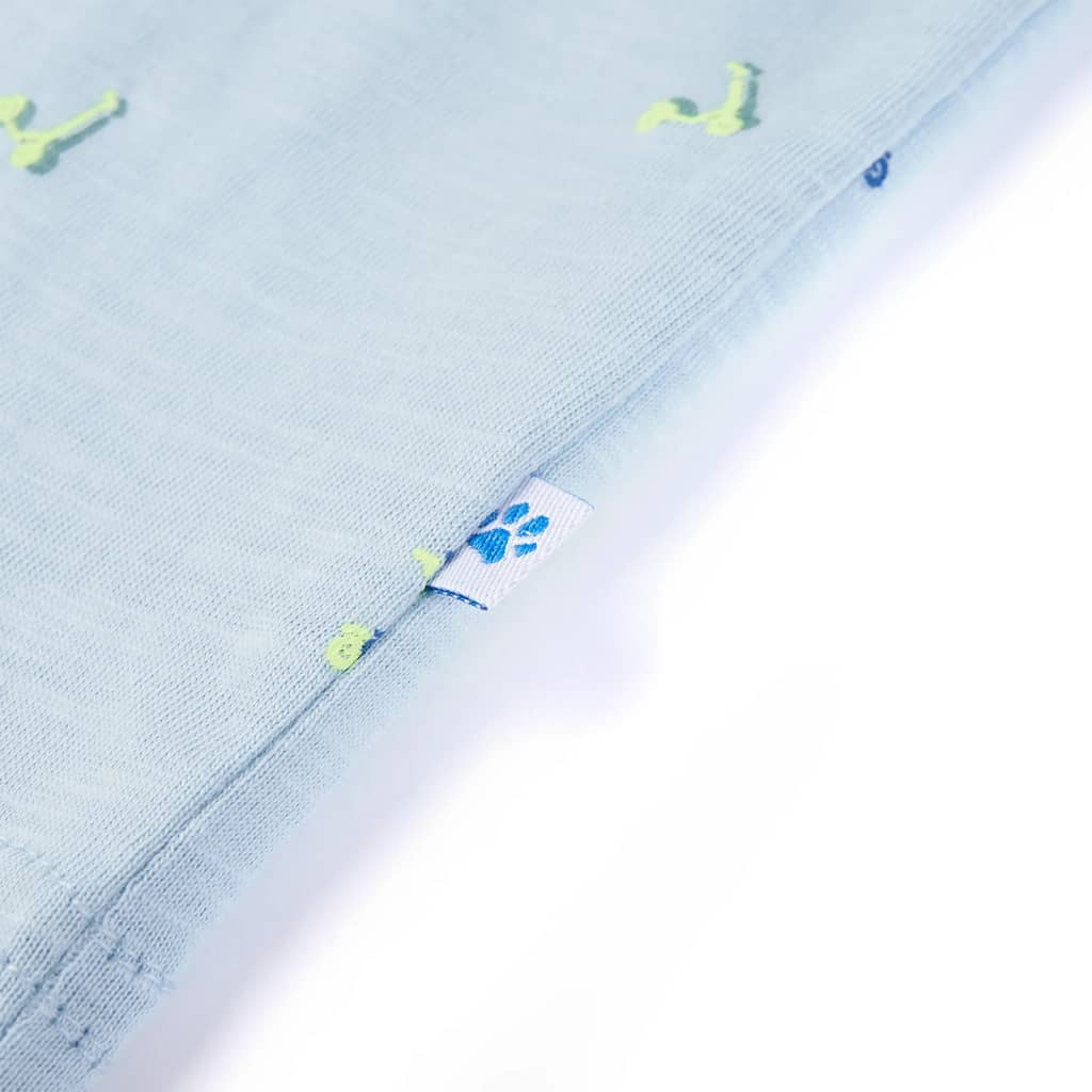 T-shirt para criança azul-escuro 140