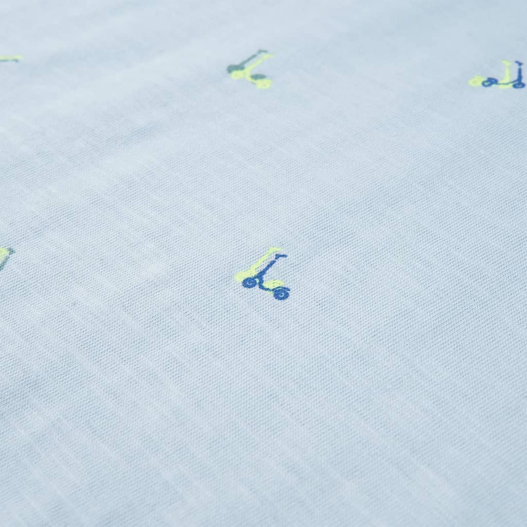 T-shirt para criança azul-escuro 140