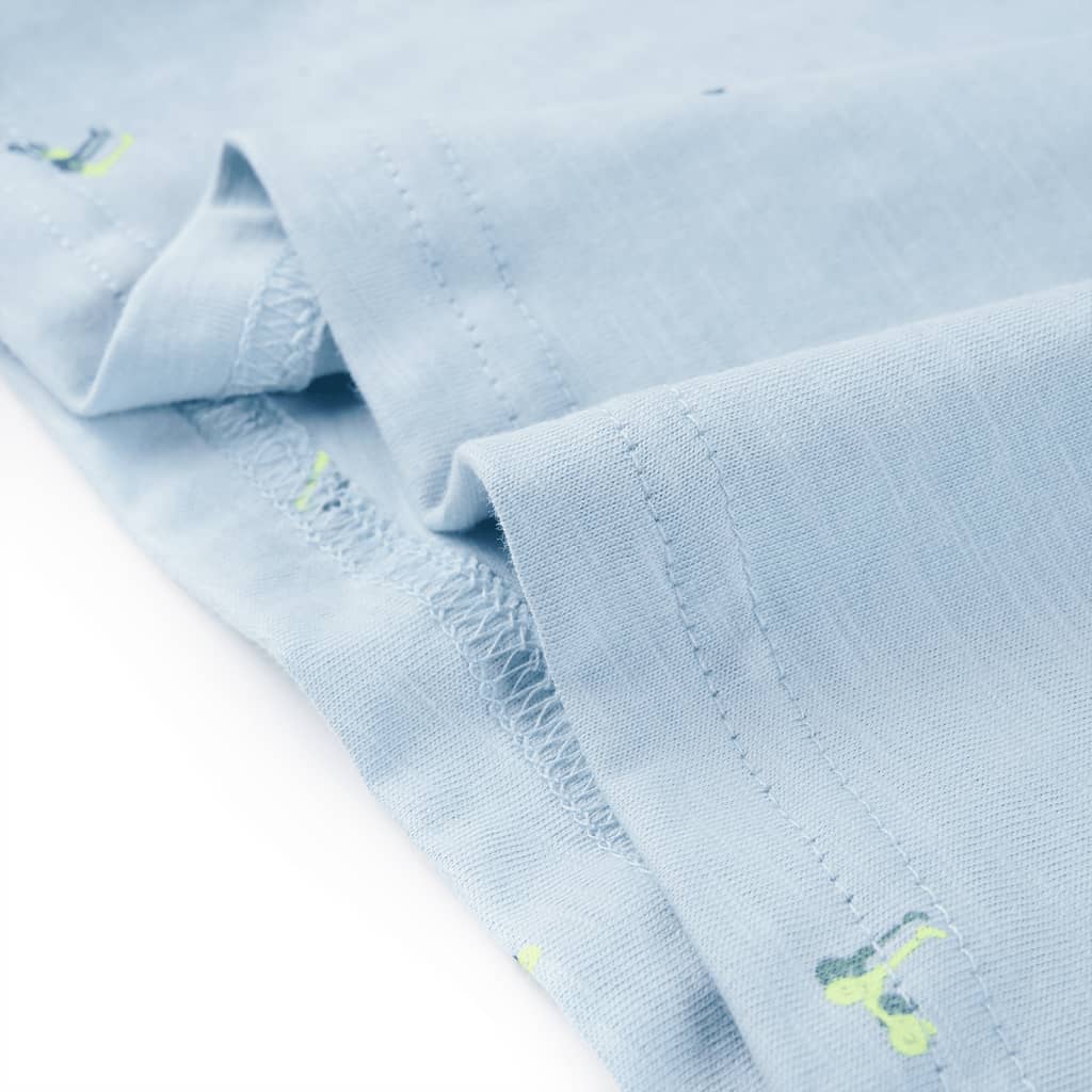 T-shirt para criança azul-escuro 140